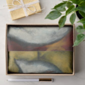 Witte kat tissuepapier (Geschenk)