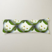 witte katten lichaamskussen (Achterkant)