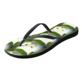 Witte katten teenslippers (Schuin)