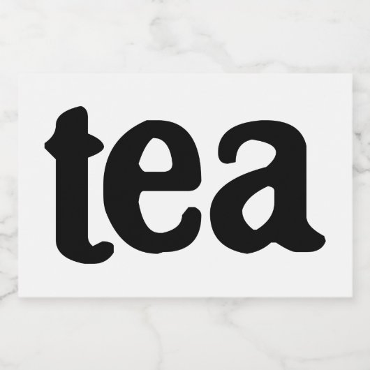 Witte keramische keukenzagerijen voor thuisgebruik voedselcontainer etiket (Enkel label)