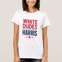 Witte kerels voor Harris-verkiezing Kamala Harris 