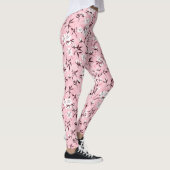 Witte kersenbloesem leggings (Rechts)