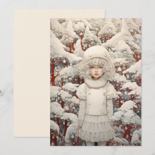 Witte kerst dromen (Voorkant / Achterkant)