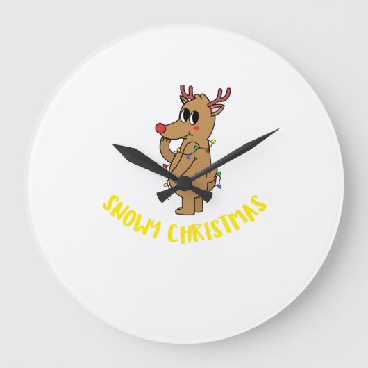 WITTE KERST GROTE KLOK (Voorkant)