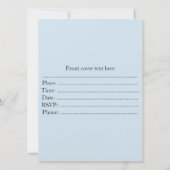 witte kerst Konijn Haas Kaart (Achterkant)