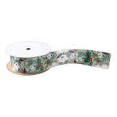 Witte kerstbloemen en rode bessen patroon T Lint (Spoel)