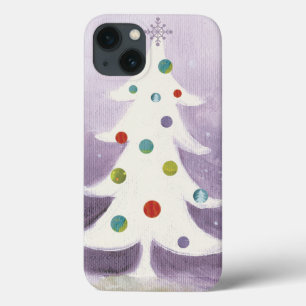 Witte Kerstboom iPhone 13 Hoesje