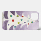 Witte kerstboom Case-Mate iPhone case (Achterkant (horizontaal))