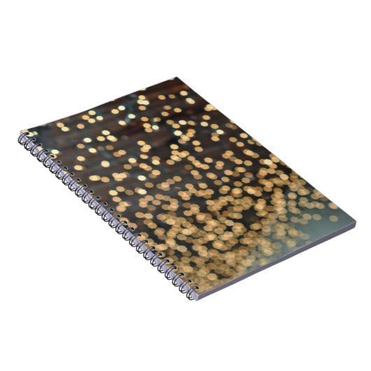 Witte kerstlampjes notitieboek (Rechterzijde)