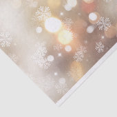 "Witte Kerstmis" Tissuepapier (Detail)