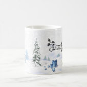 Witte Kerstmuts Koffiemok (Center)
