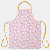 Witte Kippen op Roze Schort (Voorkant)