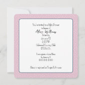 Witte kitten slaapt op een maansikkel kaart (Achterkant)