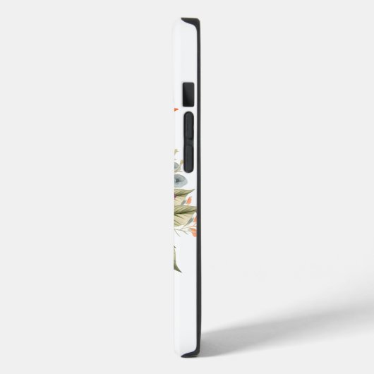 Witte klantentelefoon met rozenhendel Case-Mate iPhone case (Achterkant / Links)