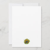 WITTE KLAPROZEN KAART (Achterkant)