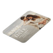 Witte klassieke overlay | De datummagneet opslaan Magneet (Linkerzijde)