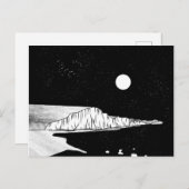 Witte kliffen van Dover Briefkaart (Voorkant / Achterkant)