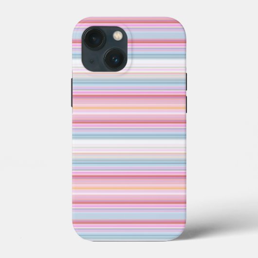 Witte knijpstrepen Case-Mate iPhone case (Achterkant)