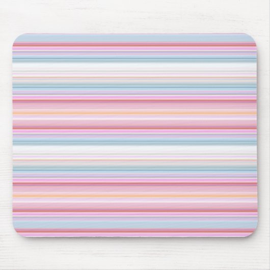 Witte knijpstrepen muismat (Voorkant)