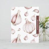 Witte knoflook-ontvanger divider | Dranken (Staand voorkant)