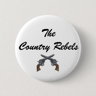 Witte knop ronde button 5,7 cm