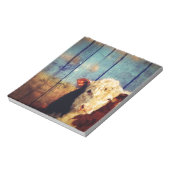 witte koe notitieblok (Gedraaid)