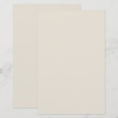 Witte koffie Effen kleur (Voorkant / Achterkant)