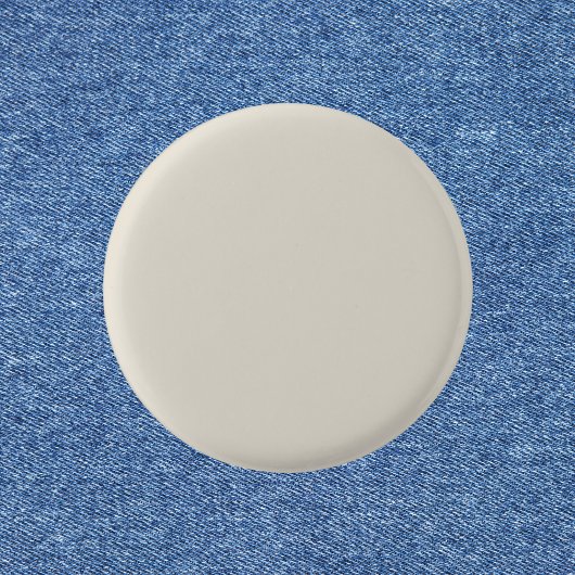 Witte koffie Effen kleur Ronde Button 3,2 Cm