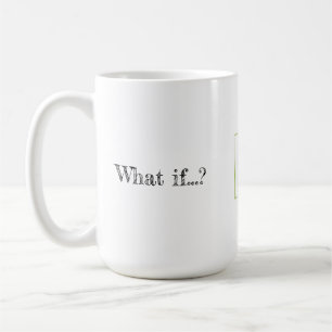 Witte Koffie Mok met Inspirerend Bericht