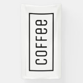 WITTE KOFFIE OPEN TEKEN SPANDOEK (Verticaal)