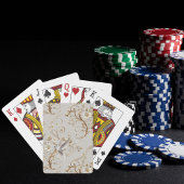 Witte Kolibrie Pokerkaarten