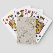 Witte Kolibrie Pokerkaarten (Achterkant)