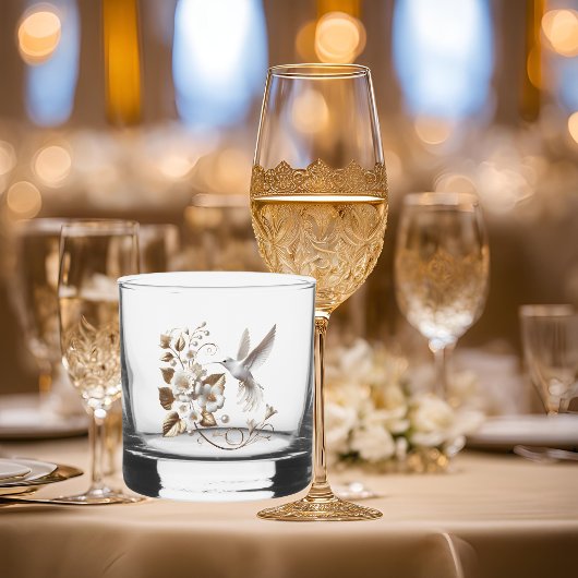 Witte Kolibrie Whisky Glas