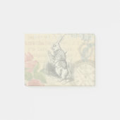 Witte Konijn Alice in Wonderland Kunst Post-it® Notes (Voorkant)