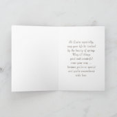 Witte konijn | "Alice in Wonderland" PaasKaarten Feestdagen Kaart (Binnen)