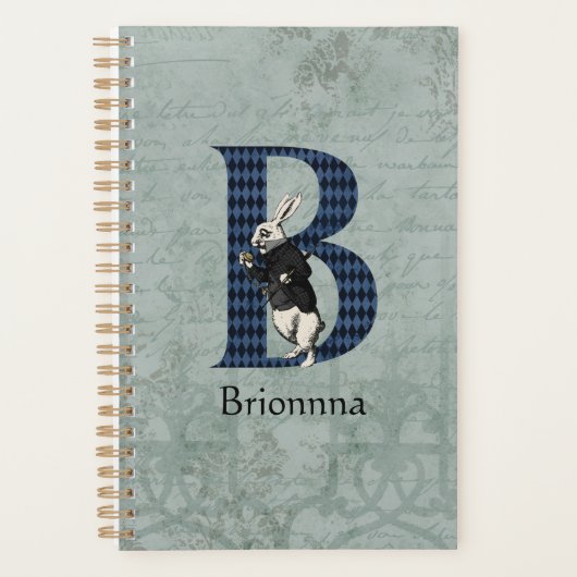 Witte konijn B Planner (Voorkant)
