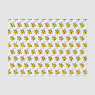 Witte Konijn Hof trompettist Alice in Wonderland 3 Tissuepapier