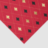 Witte konijn in de Rode Dagen Tissuepapier (Detail)