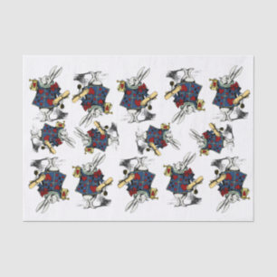 Witte konijn!  klassiek Alice in Wonderland Tissuepapier