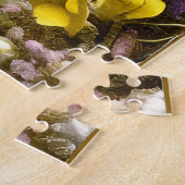 Witte konijn legpuzzel (Zijkant)