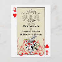 Witte Konijn Queen of Hearts Wonderland Bewaar Dat