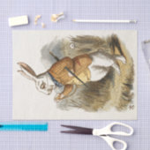 Witte konijn van Alice in Wonderland  Kunst Tissuepapier (Craft)