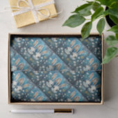 Witte konijnen tissuepapier (Geschenk)