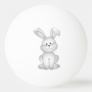 Witte konijnenkruid pingpongballen