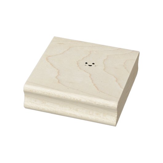 Witte konijnenkruid rubberstempel (Stempel)