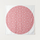 Witte koraal Mg0 Tapestry Wandkleed (Voorkant)