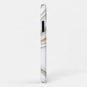 Witte korrels, grijze korrels en goudkorrels Case-Mate iPhone case (Achterkant/rechts)