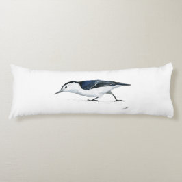 Witte kreeft Nuthatch Lichaamskussen