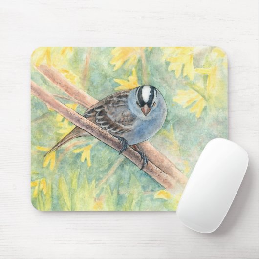 Witte kruid Muismat (Met muis)