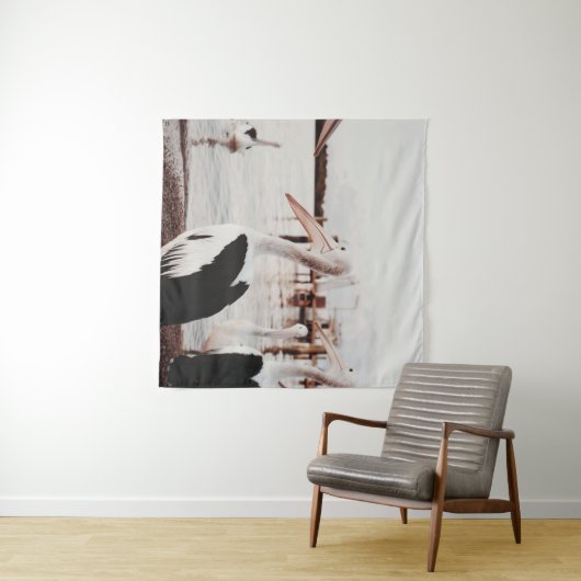 WITTE KUNDE OP HET WATERLICHAAM TIJDENS DE DAG WANDKLEED (In Situ (horizontaal))